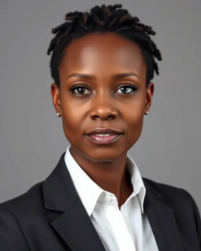 Corporate headshot example