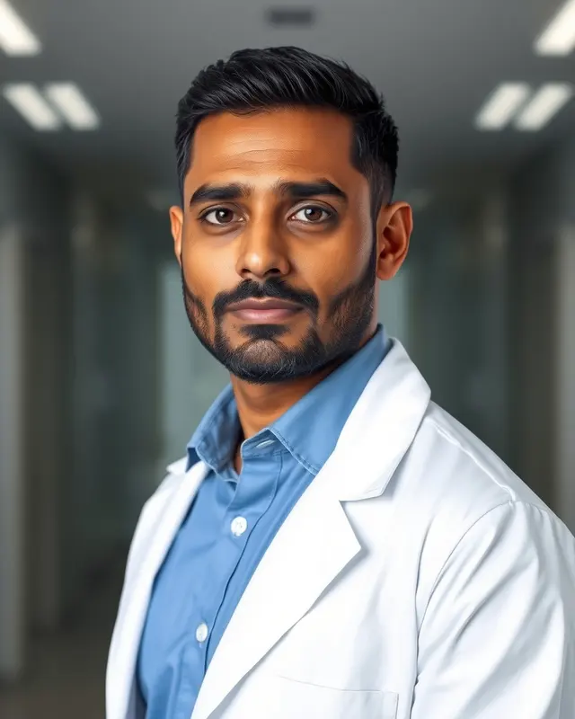 Healthcare headshot example