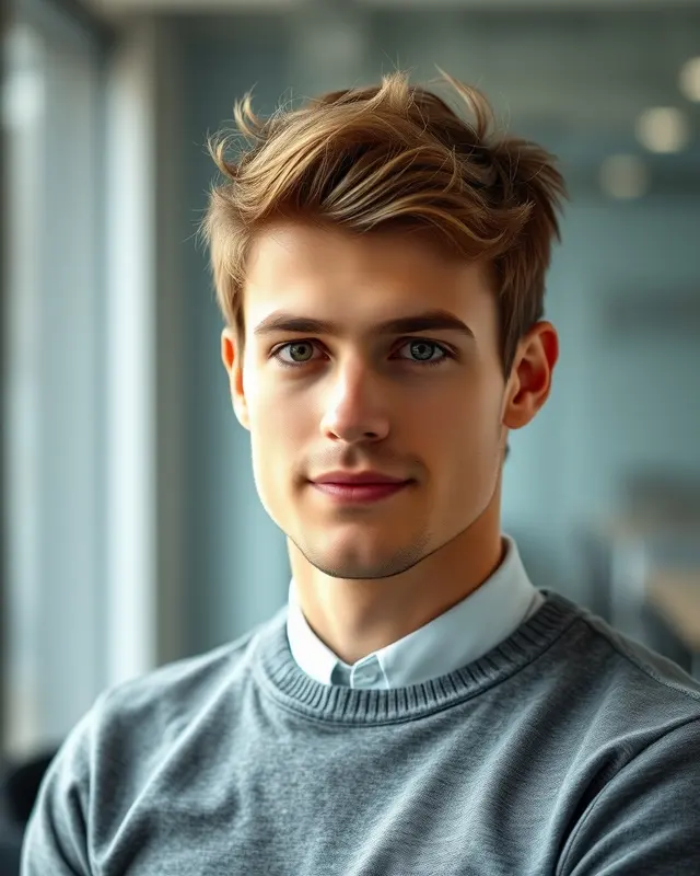 Startup casual headshot example